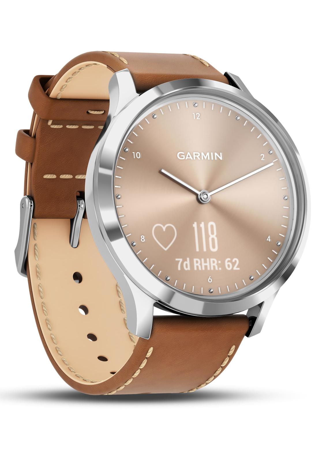 garmin vivomove hr premium silver