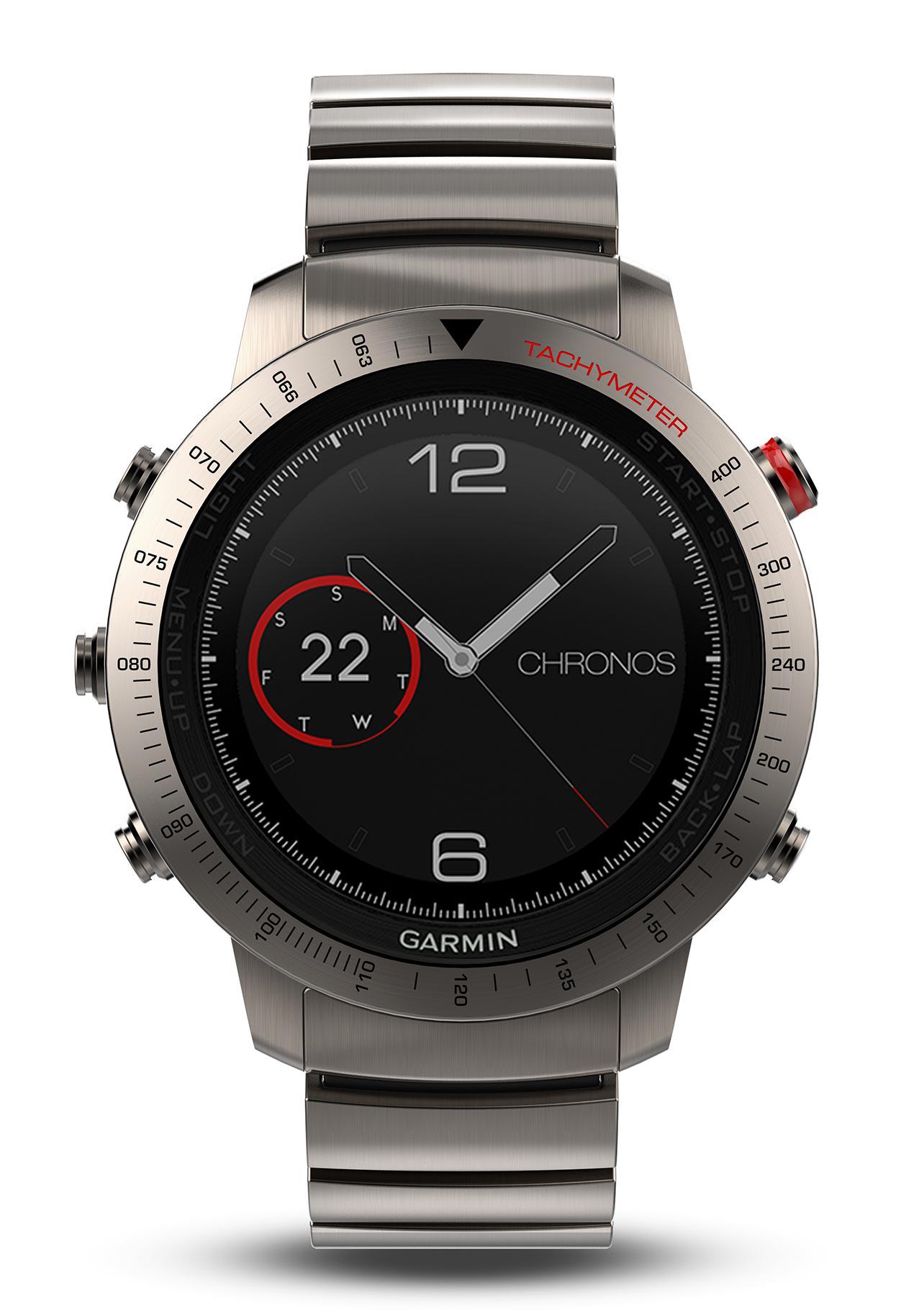 garmin fenix chronos titanium hybrid