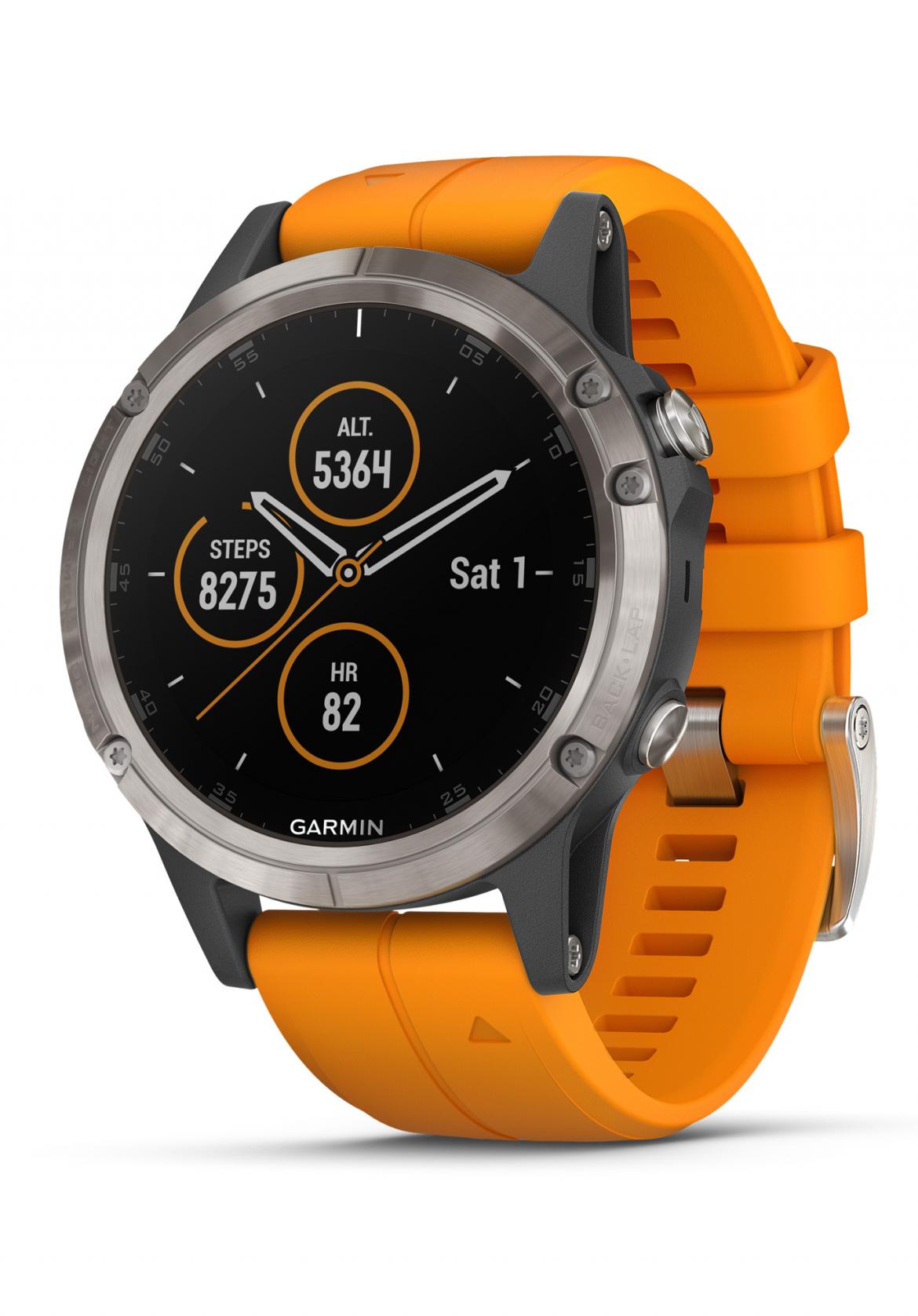 fenix 5 plus sapphire titanium
