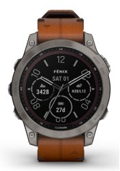 Garmin FENIX 7 Sapphire Solar Titan Schiefergrau/Titanium