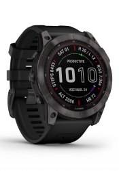 Garmin FENIX 7X Sapphire Solar Titan Schiefergrau DLC