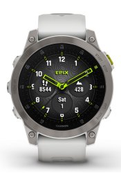 Garmin EPIX Sapphire Titan Weiss/Titanium