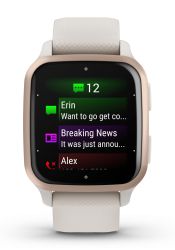 Garmin Venu Sq 2 Music Ivory/Peach Gold