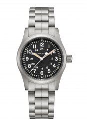 Hamilton Khaki Field Mechanical Herrenuhr Silber