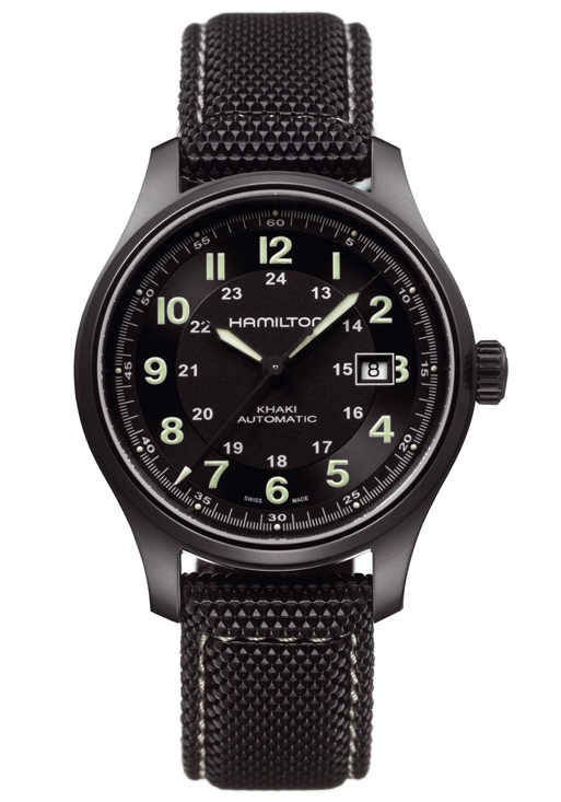 Hamilton Khaki Field Automatikuhr Titanium