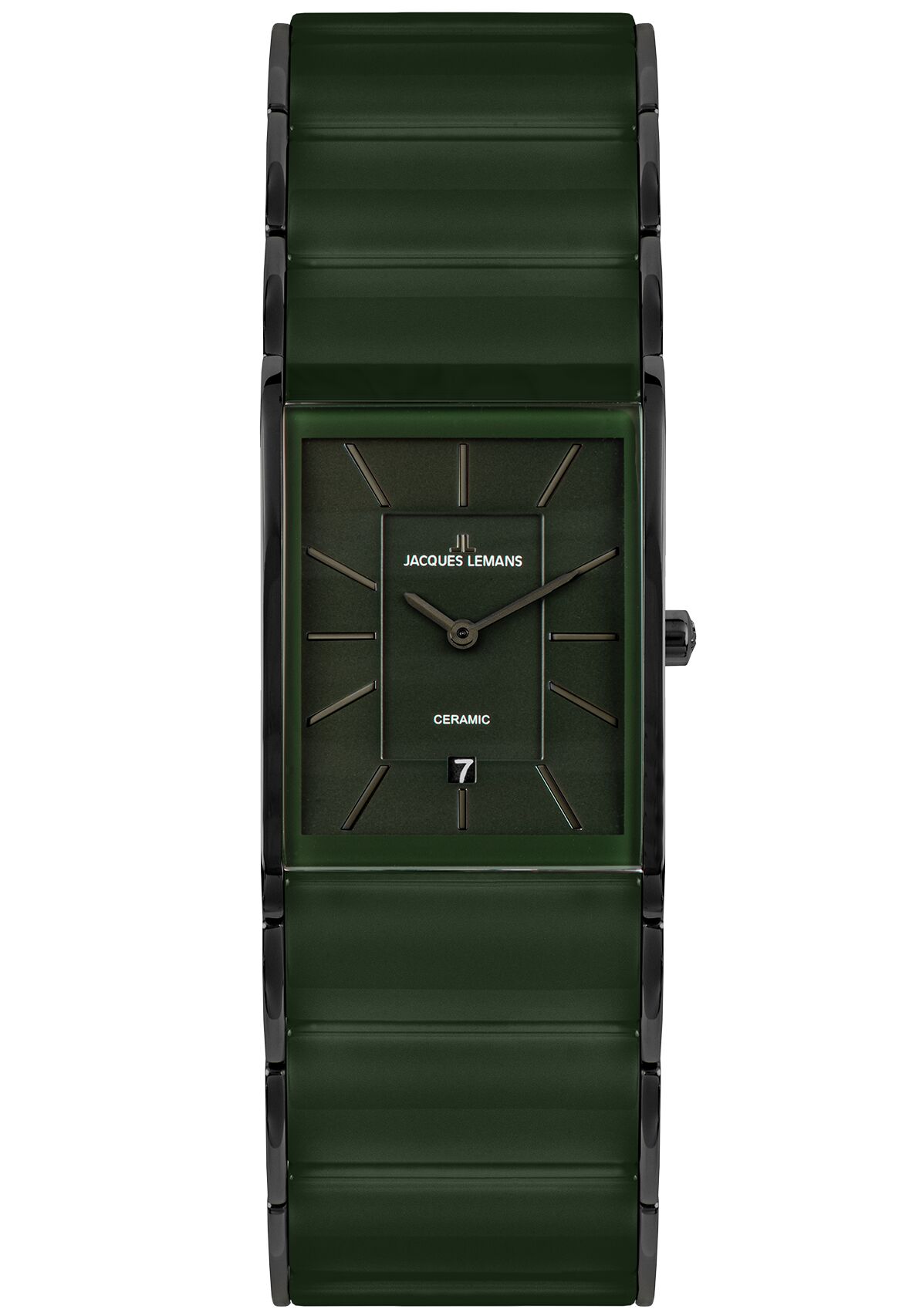 Herrenuhr Dublin HighTech Ceramic grünIP-black