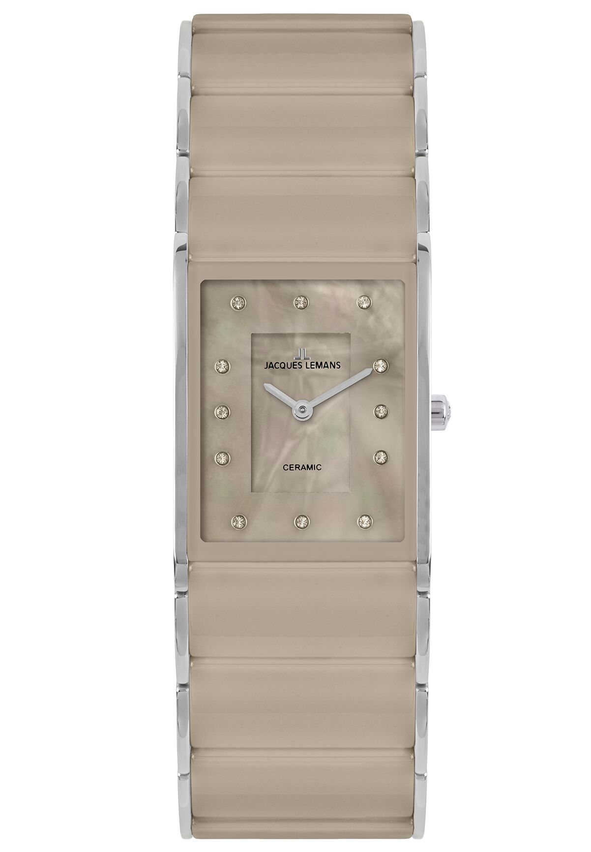 Damenuhr Dublin HighTech Ceramic taupe