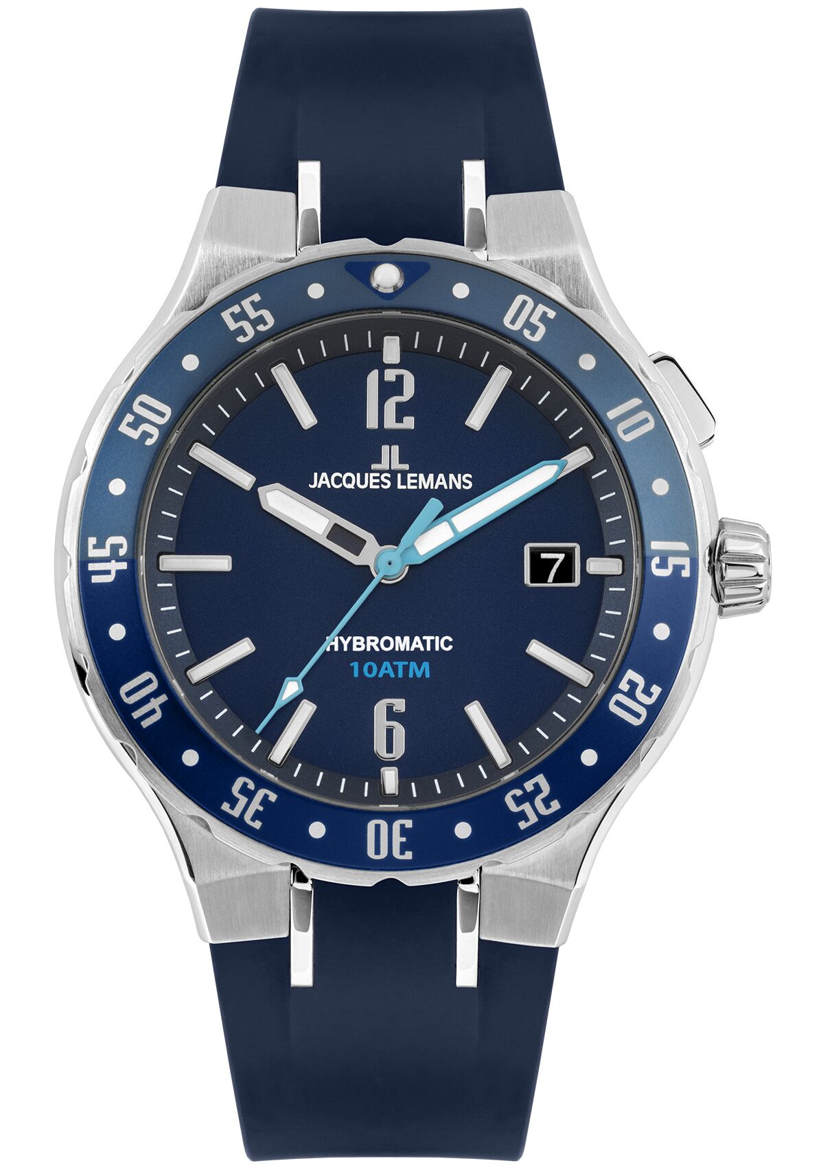 Herrenuhr Hybromatic silver-blue