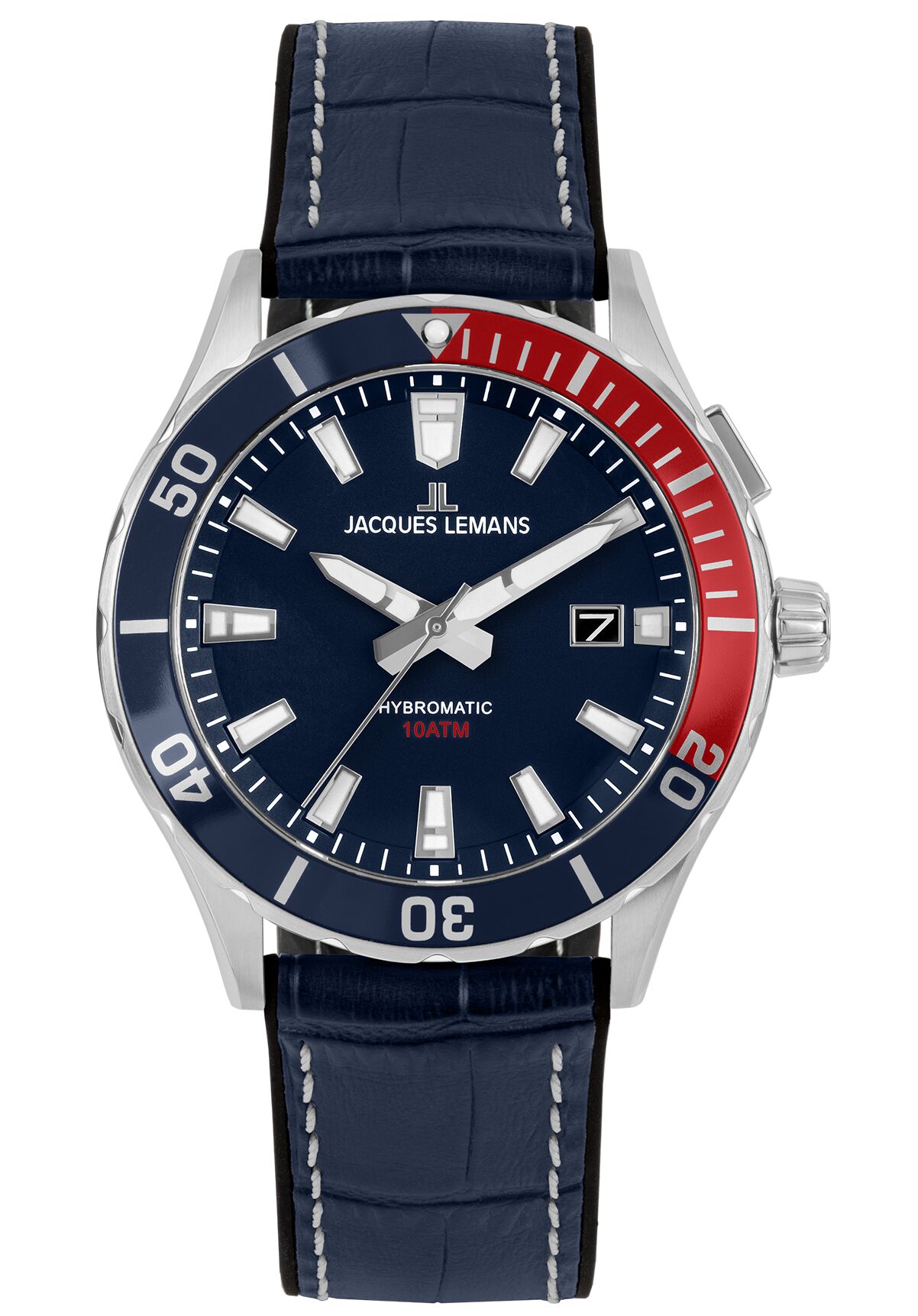 Herrenuhr Hybromatic Leather Red Blue Herrenuhr Hybromatic Leather Red Blue