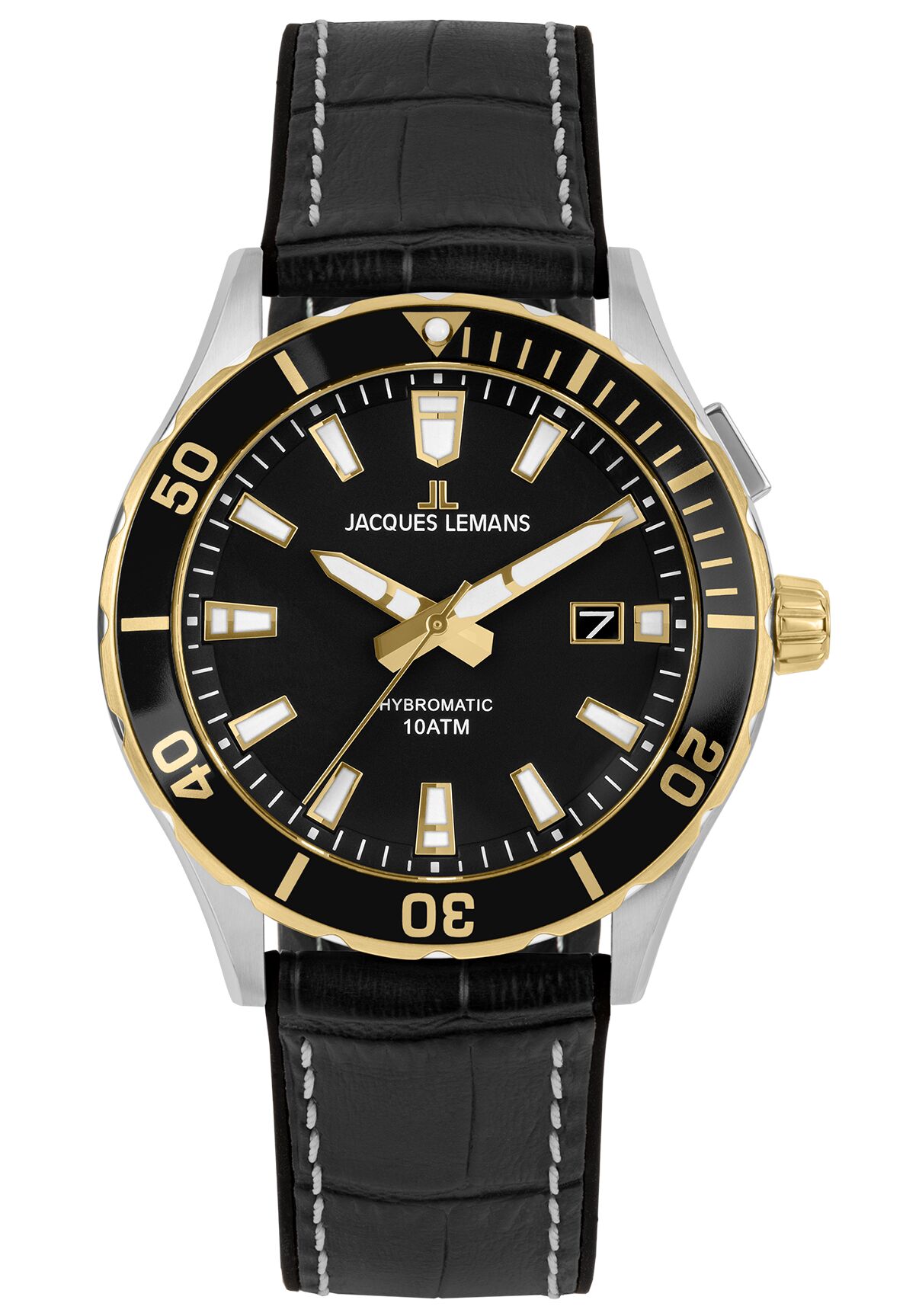 Herrenuhr Hybromatic / IP-gold black