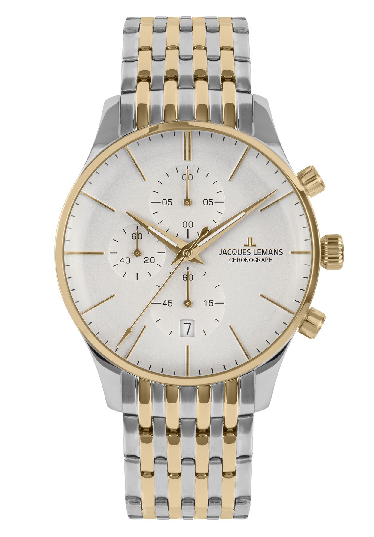 Herrenuhr Chronograph London bicolor