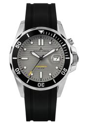 Jacques Lemans Unisex Diver Hybromatic Lupenglas