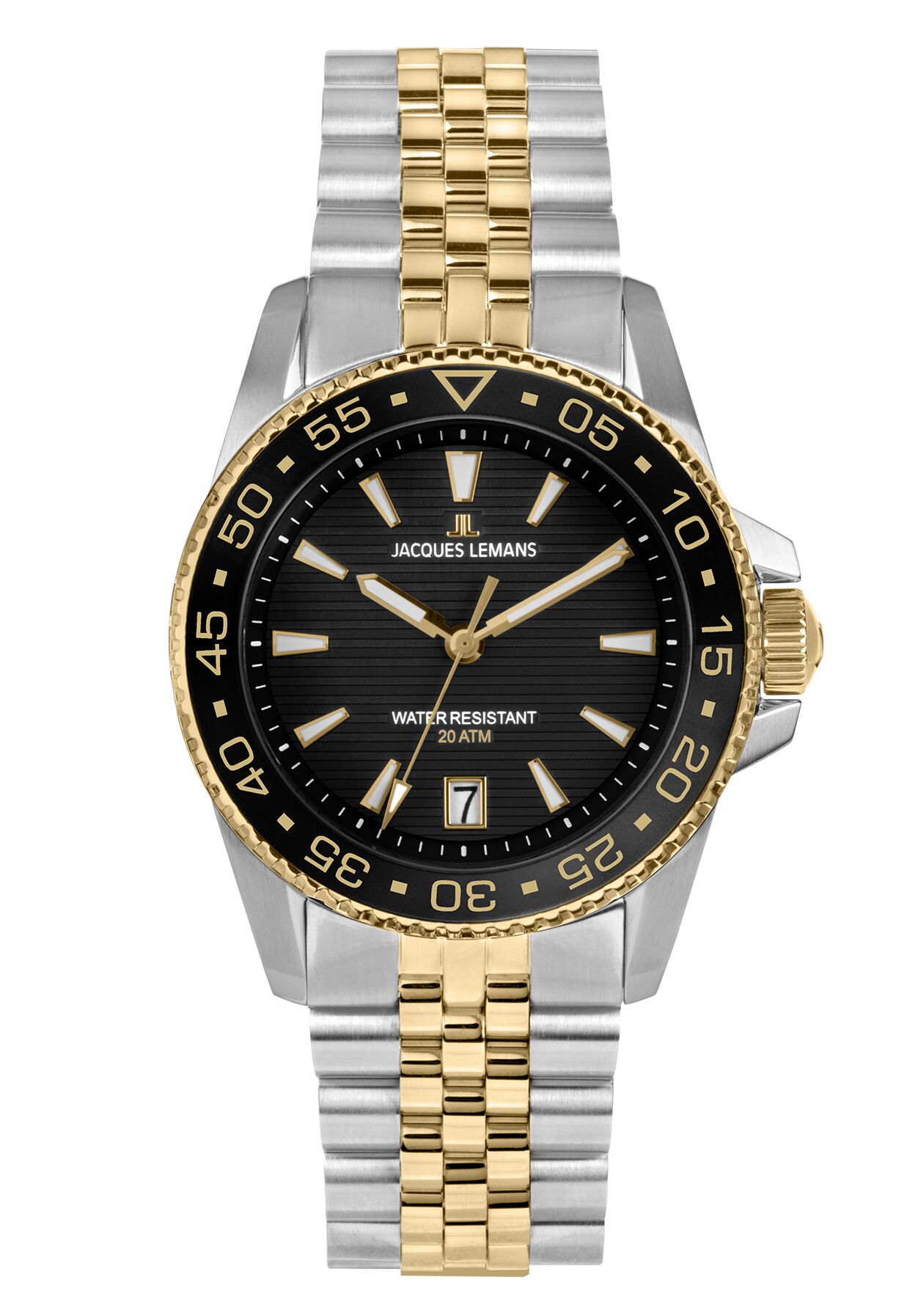 Herrenuhr Liverpool Diver bicolor black 20 bar