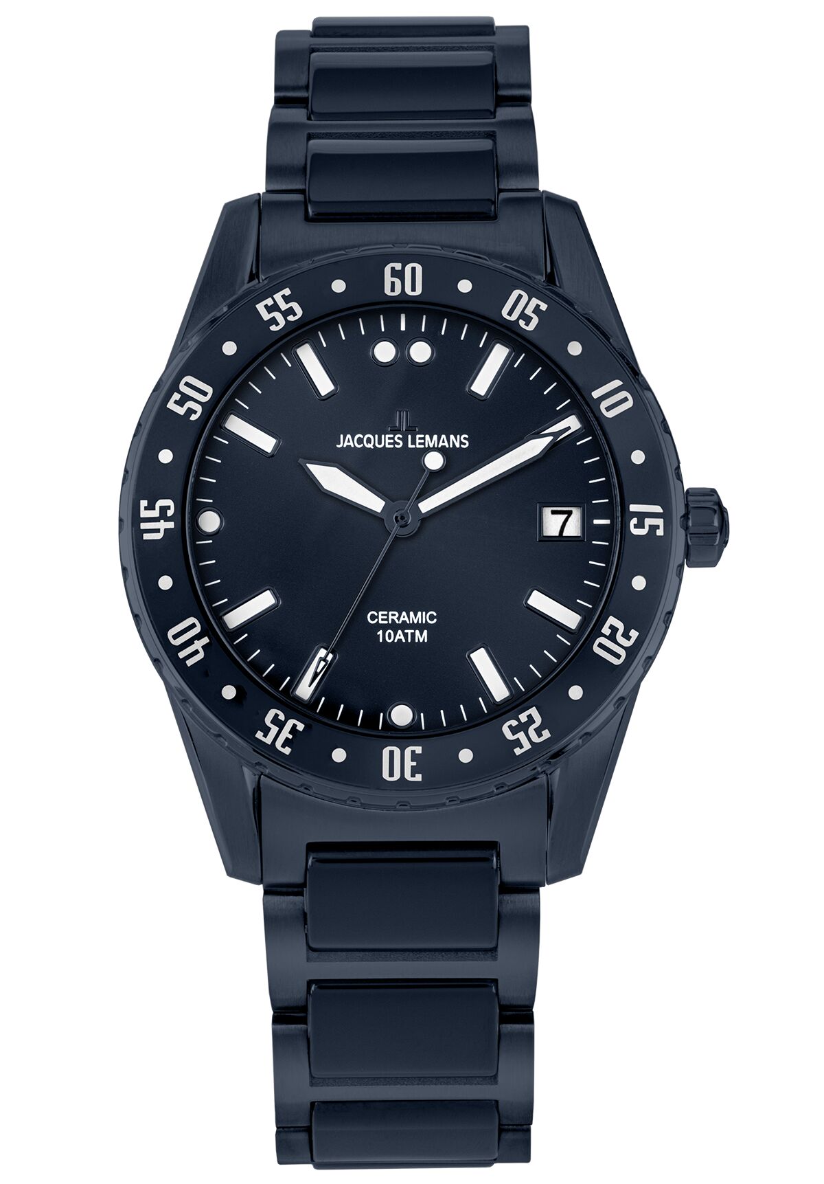 Herrenuhr Liverpool Special Edition HighTech Ceramic blau / IP-blue