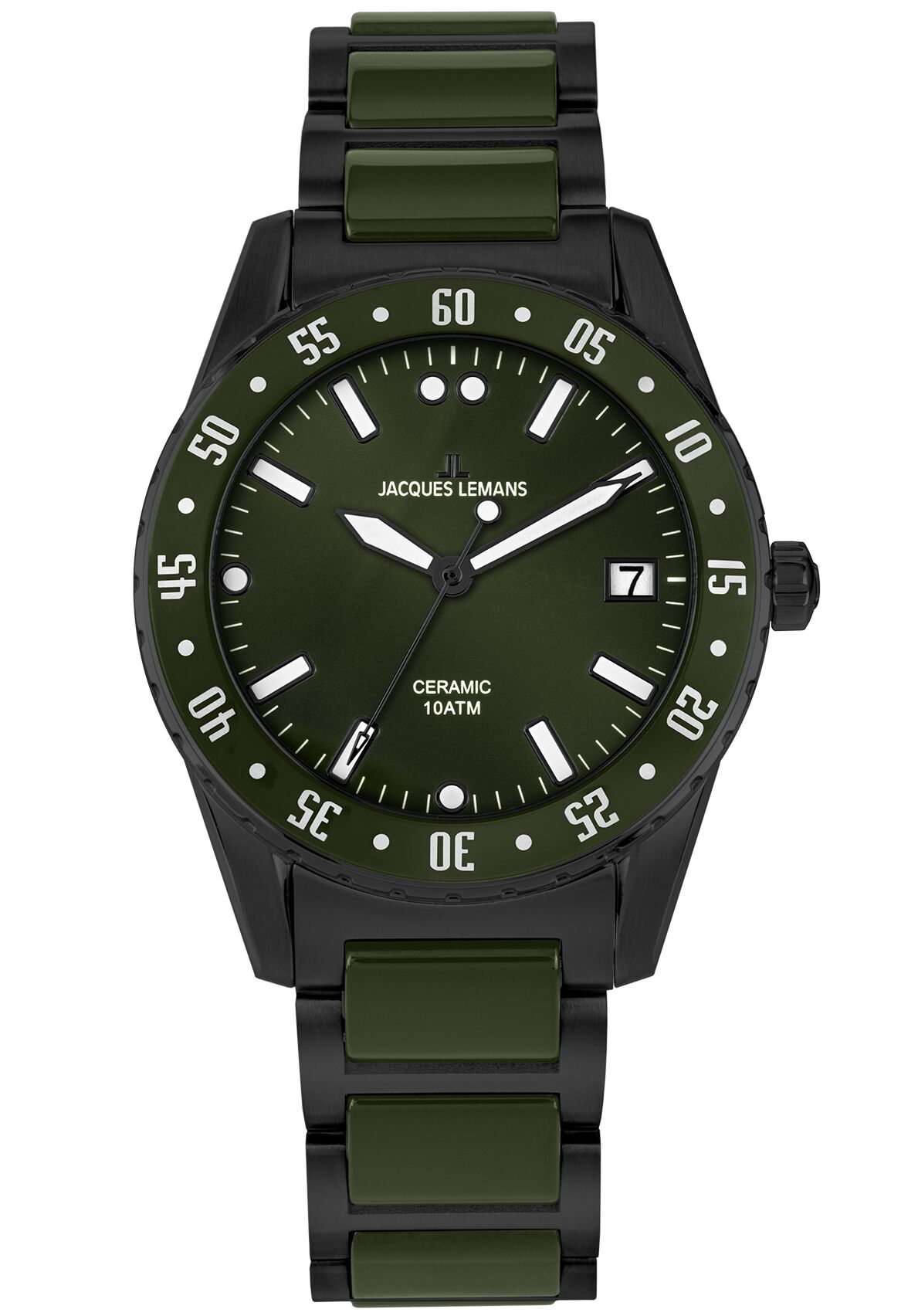 Herrenuhr Liverpool Special Edition HighTech Ceramic grün /IP-black