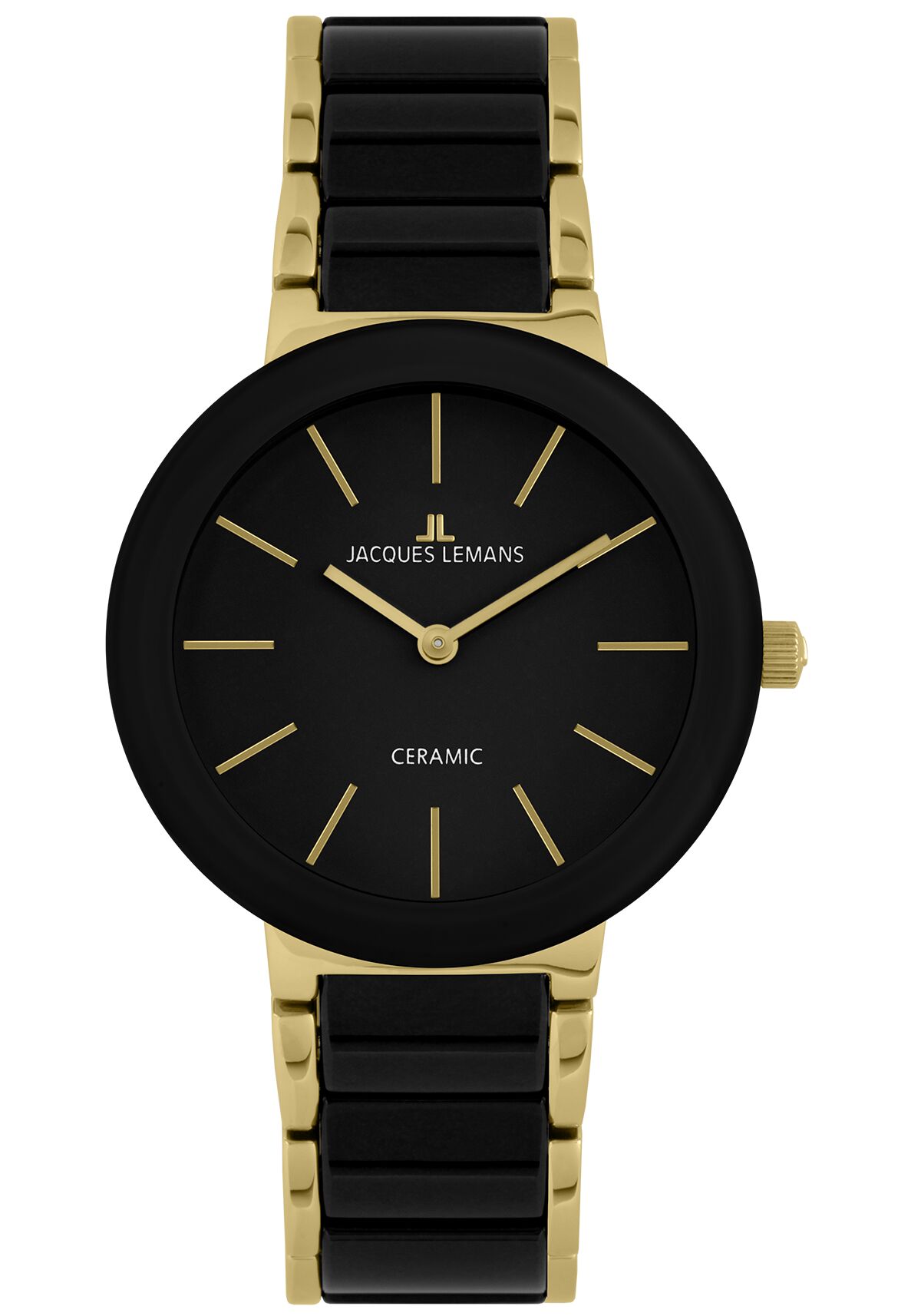 Damenuhr Monaco Special Edition HighTech Ceramic schwarz / IP-gold
