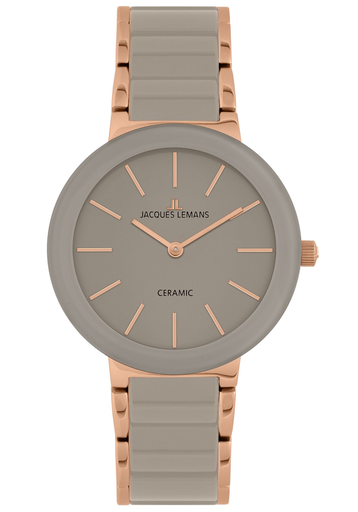 Damenuhr Monaco Special Edition HighTech Ceramic taupe / IP-rose