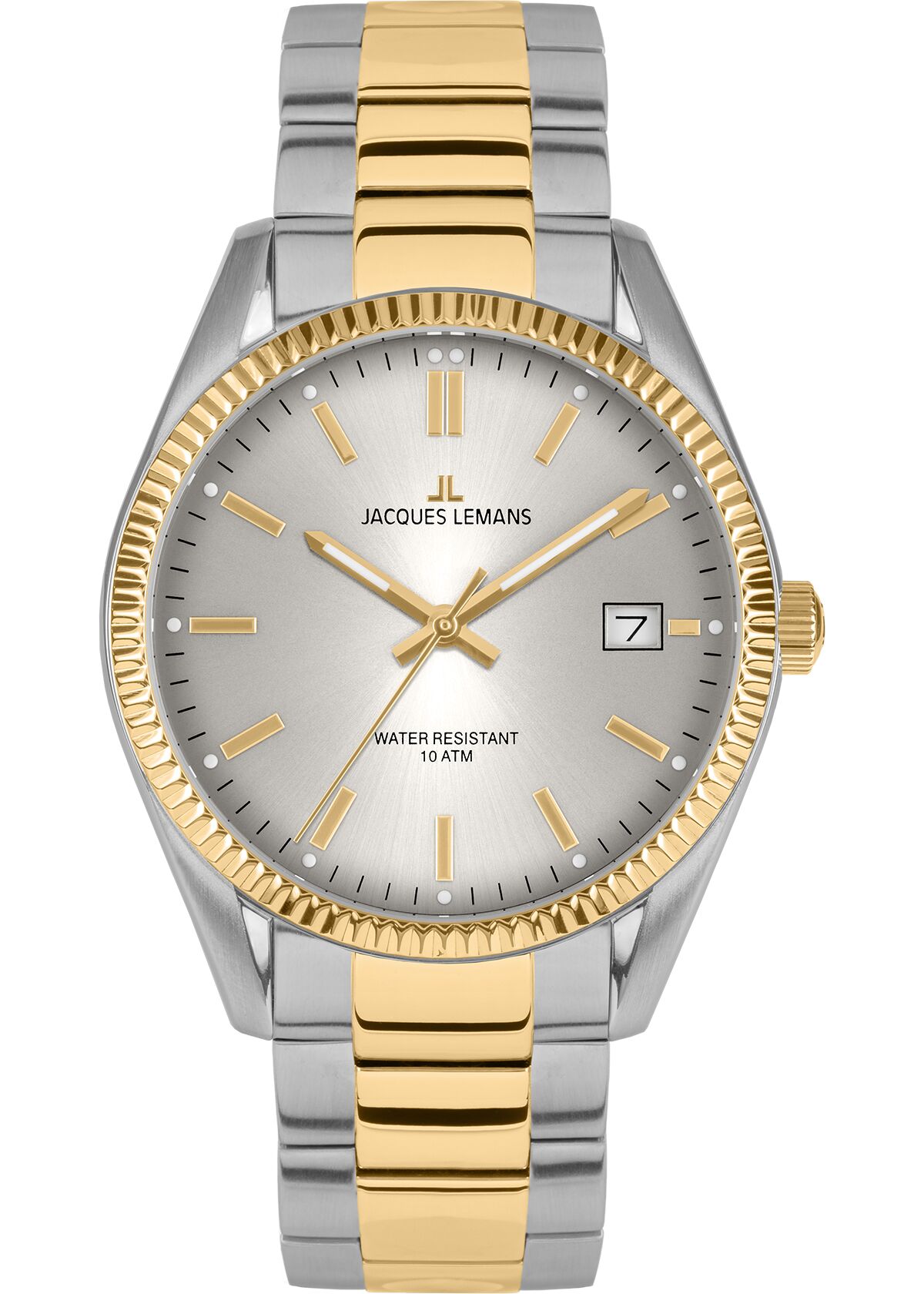 Herrenuhr Derby Jubiläumsmodell 50 Jahre JACQUES LEMANS / IP-gold