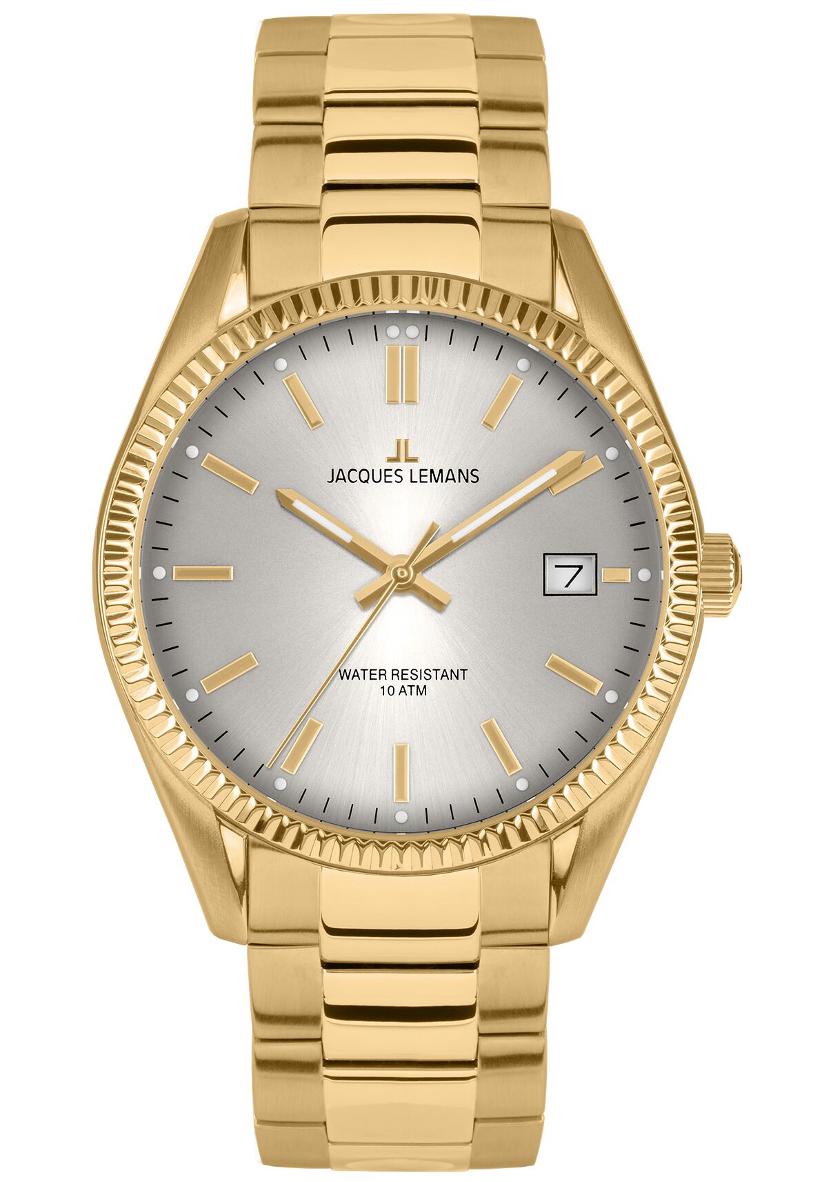 Damenuhr Derby Jubiläumsmodell 50 Jahre JACQUES LEMANS / IP-gold