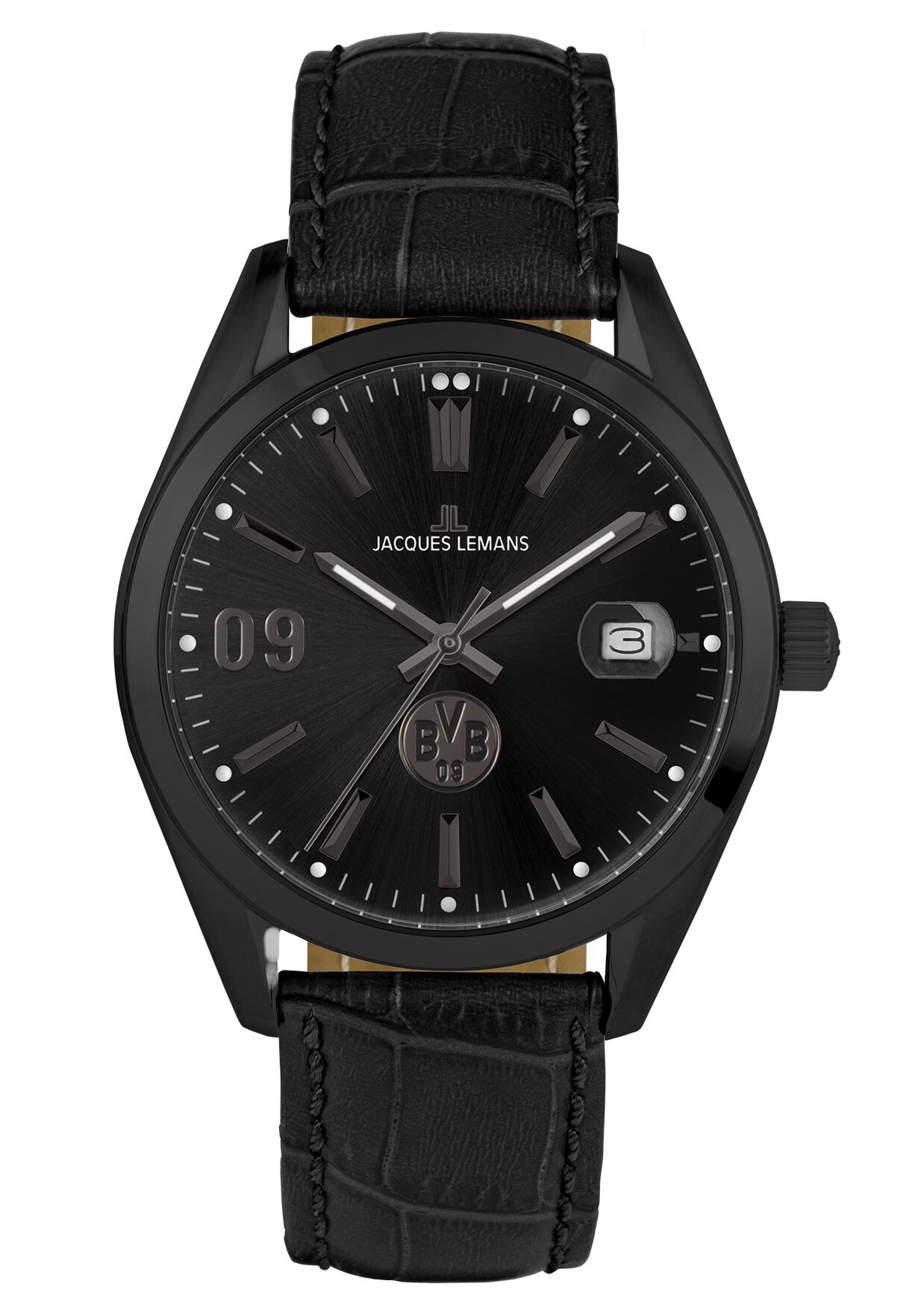 Herren-Uhr BVB Collection Borussia Dortmund / IP-schwarz