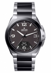 Junghans Spektrum Mega Solar Herren-Funkuhr Keramik schwarz