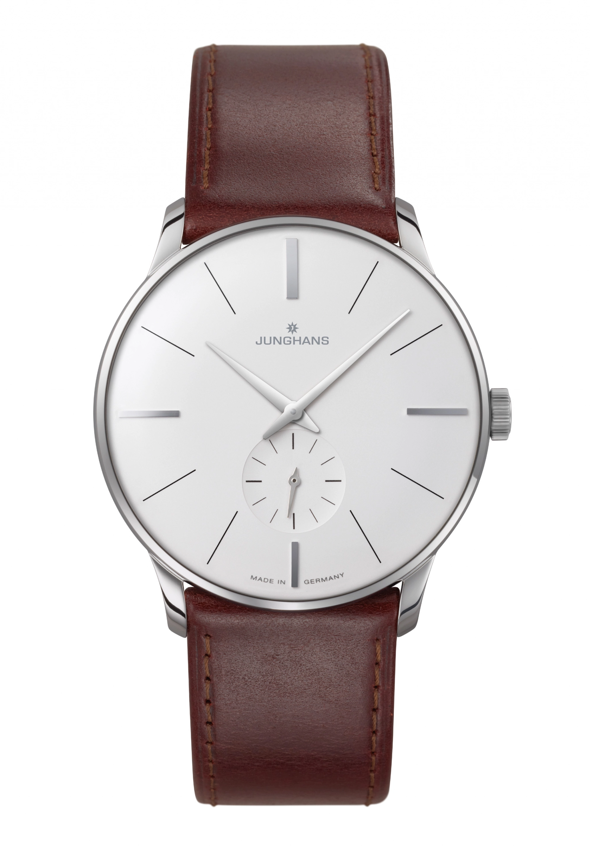 Meister Classic Handaufzug Herrenuhr Weiß