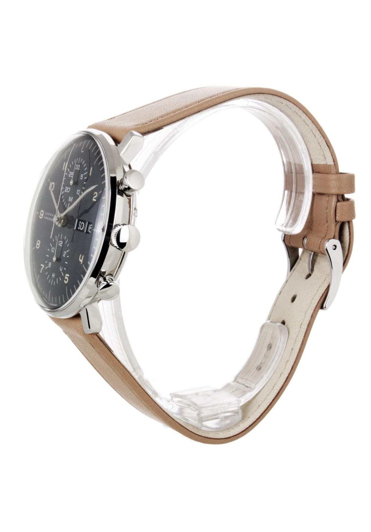 Junghans Max Bill Chronoscope Saphir Herrenuhr 27/4501.02 nur 2.245,00