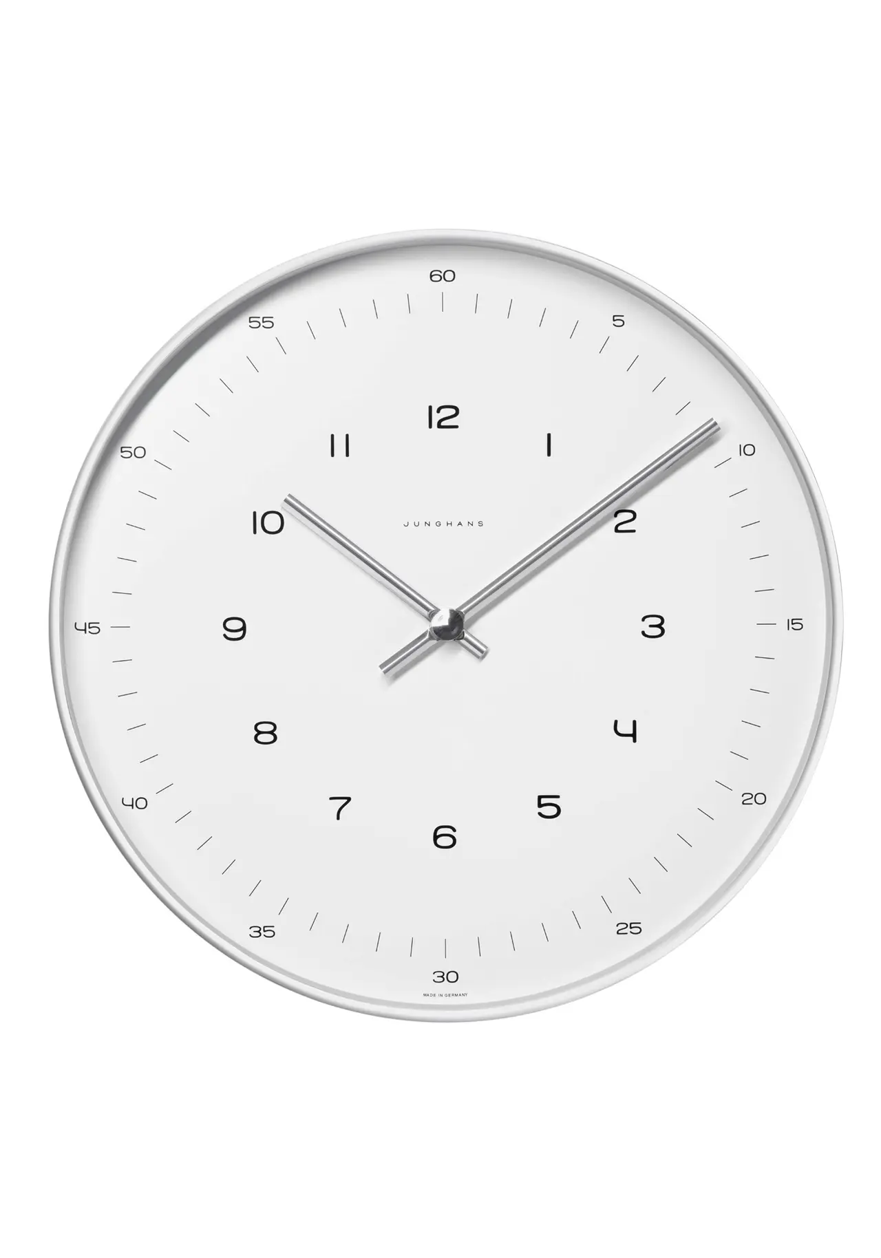 Max Bill Funkwanduhr Ø30cm