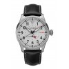 Flieger GMT Herrenuhr Silber