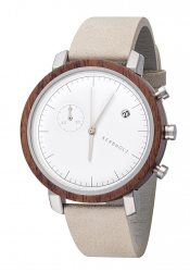 Kerbholz Franz Walnuss Stein Herrenchronograph
