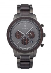 Kerbholz Maximillian Black Sandelholz Herrenuhr