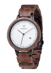 Kerbholz Herrenuhr Lamprecht Walnuss