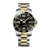 Hydroconquest Automatik 41mm bicolor schwarz
