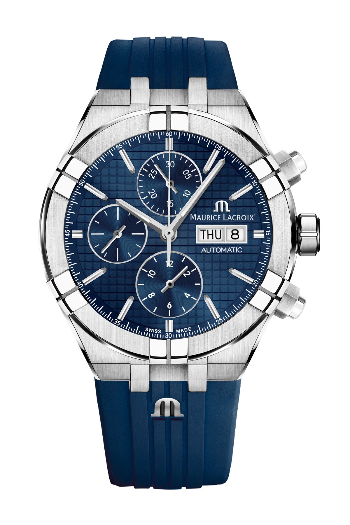 Aikon Automatik Chronograph Blau