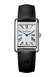 Maurice Lacroix Fiaba Square Edelstahl Lederband Schwarz