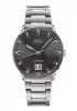 Commander II Big Date Herrenuhr Anthrazit