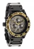 The 42-20 Chrono All Black Gun n Gold Herrenchronograph