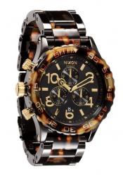 Nixon The 42-20 Chrono All Black/Tortoise Chronograph