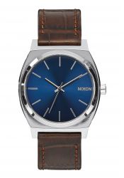 Nixon The Time Teller Brown Gator