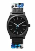 The Time Teller Black / Blue Woven