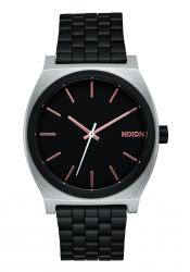Nixon The Time Teller Black / Rose Gold