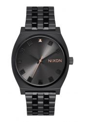 Nixon The Time Teller Black Crystal / Rose Gold