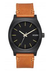 Nixon The Time Teller Black / Stamped / Brown
