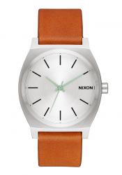 Nixon The Time Teller Silver / Tan