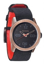 Nixon The Private Antique Copper / Black Herrenuhr