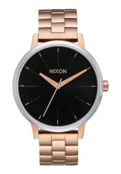 Nixon The Kensington Rose Gold / Black Sunray