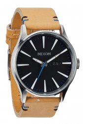 Nixon The Sentry Leather Natural / Black