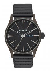 Nixon The Sentry Leather Bronze / Black