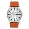 The Sentry Leather Silver / Tan