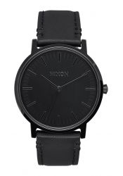 Nixon The Porter Leather All Black